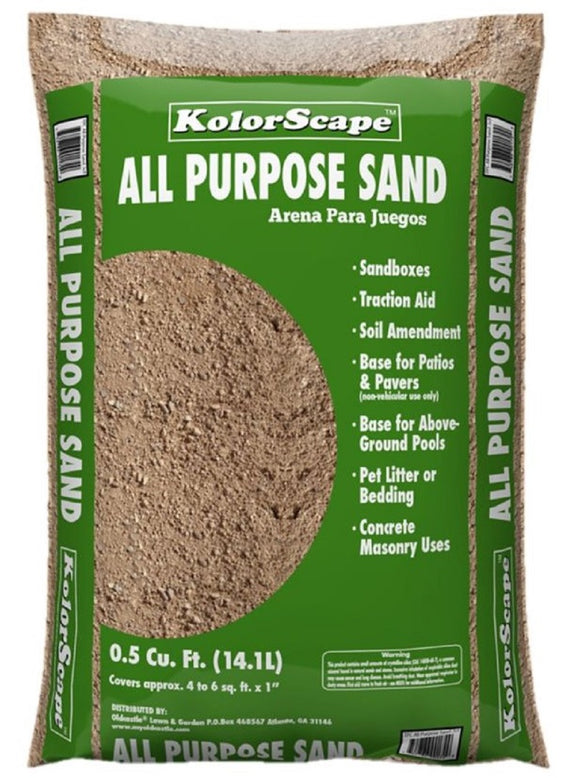Kolor Scape 40150120 All-Purpose Sand  0.5 cu. ft.
