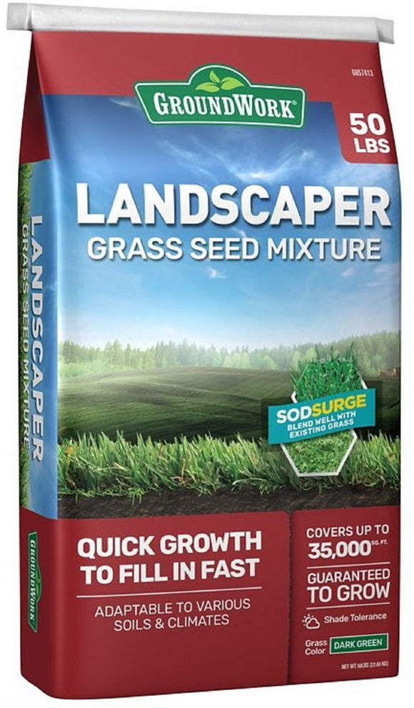 GroundWork 440AP0048UC-50 Landscapers Mix Grass Seed 50lb South