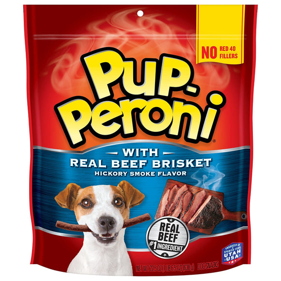 Pup-Peroni 22.5oz Real Beef Brisket Hickory Smoke Flavor Dog Stick Treats
