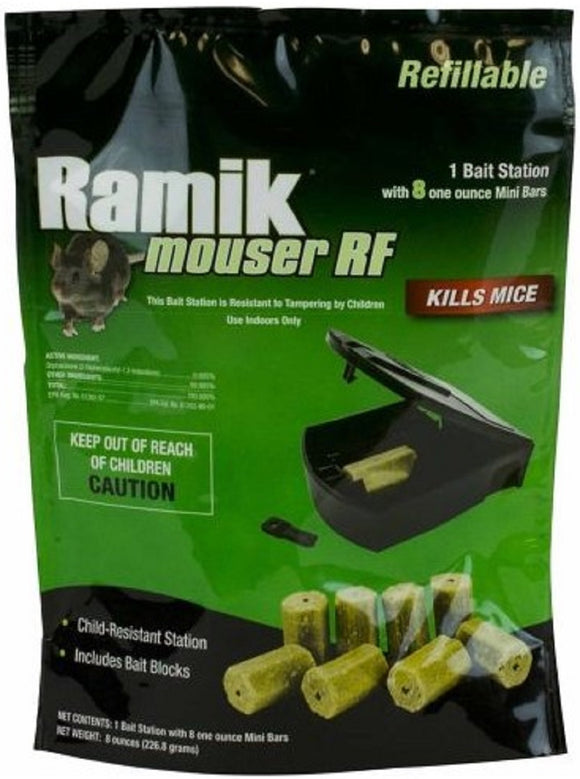 Ramik 800 Indoor Mouser Re-fillable Bait Station Bar