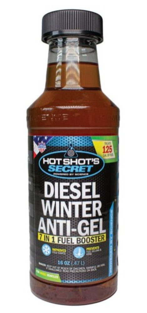 Hot Shot's Secret P403316Z Diesel Winter Anti-Gel Fuel Additive 16 oz.
