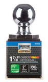 Reese 7071233 1-7/8 in. Chrome Interlock Hitch Ball,  2 in. Shank 3,500 lb. Cap