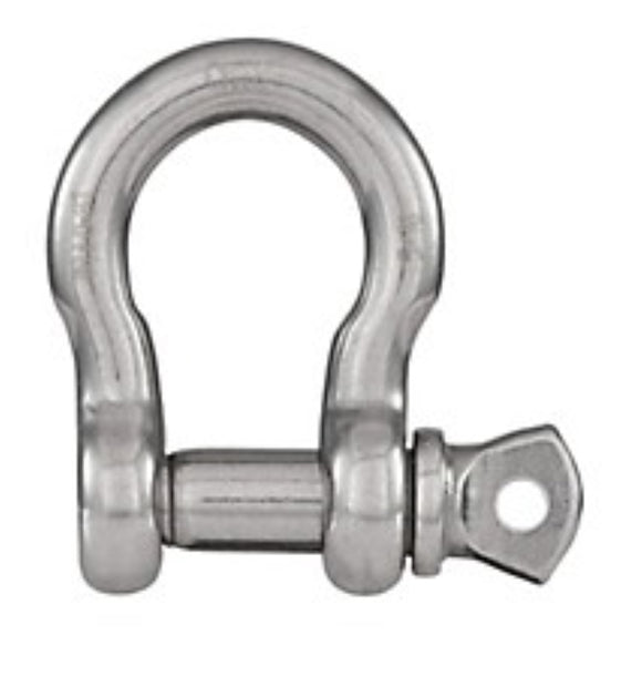 National Hardware N889-002 5/16 in. Anchor Shackle, Stainless Steel