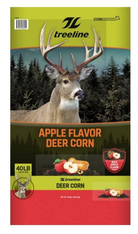 Treeline 870422 Apple Flavor Deer Corn 40 lb. Bag