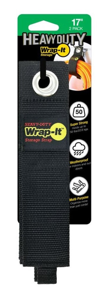 Wrap-It 102-40BX 17 in. Heavy-Duty Storage Straps 2-Pack