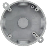 Commercial Electric WRB550PG 1/2" Round Non-Metallic Weatherproof Box 5-Holes 4"