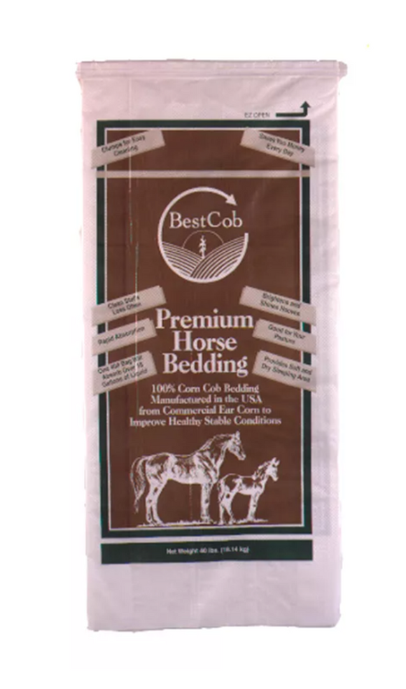 Best Cob 40#BCHB Premium Corn Cob Horse Bedding, 40 lb.