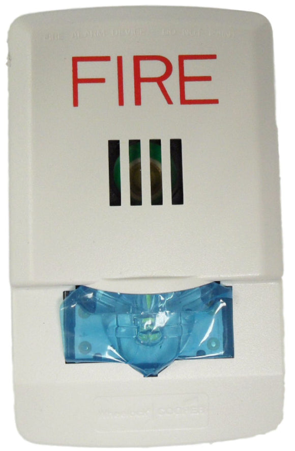 Cooper Wheelock LHSW 120938 LED Horn Strobe White Exceder Fire Alarms