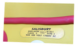 Salisbury D2XLRY-EC-27 Sleeve Dipped Class 2 Type Red/Yellow Extra Curved Elbow