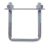 Hardware Essentials 320892 Zinc-Plated Fg Square U-Bolt, 5/16"-18x3"x2", 1-Pc