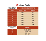 Blue Mountain FMB-1503 Men's Mid-Rise Denim Utility Jeans, Medium Wash, S44X30