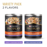 Purina Pro Plan Lamb & Vegetables, Turkey & Vegetables Slices Wet Dog Food