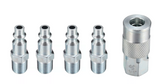 JobSmart STM8T014 5-Piece 1/4 in. I/M Connector Kit, 300 PSI