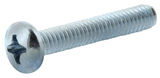 Hillman 882615 Phillips Pan-Head Metric Machine Screws, M6-1.00x12mm, 2-Pack