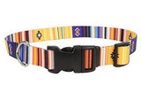 Retriever 06927-Q-ASZ26 Adjustable Aztec Stripes Dog Collar, 1 x 18-26 in.