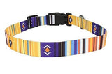 Retriever 06927-Q-ASZ26 Adjustable Aztec Stripes Dog Collar, 1 x 18-26 in.
