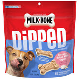 Milk Bone Dipped 7910022056 12oz Dog Coated Biscuits Baked with Vanilla Yogurt