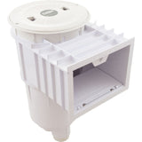 Pentair 08650-4404 Sta-Rite SwimQuip U-3 Inground Pool Skimmer, 2 in. Slip, White