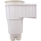 Pentair 08650-4404 Sta-Rite SwimQuip U-3 Inground Pool Skimmer, 2 in. Slip, White