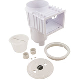Pentair 08650-4404 Sta-Rite SwimQuip U-3 Inground Pool Skimmer, 2 in. Slip, White