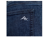 Ridgecut YLB-4048 Women's Slim Fit Mid-Rise Flex Work Jeans, Dark Wash, Size 10