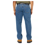 Blue Mountain FMB-1501 Men's Mid-Rise Denim 5-Pocket Jeans, Medium Wash, S38x32