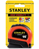 Stanley STHT30814S ABS Case Hi-Vis Orange Leverlock Tape Measure, 3/4" x 16 ft.
