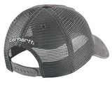 Carhartt 100286-476 Men's Adjustable Canvas Mesh-Back Cap, Gravel, One Size