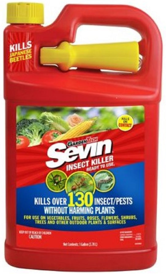 Sevin 100547234 Ready-to-Use Liquid Pesticide 1Gal Liquid Tick