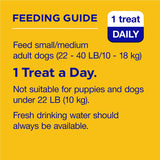 Dentastix 10236883 Chicken Flavor Dental Care Small / Medium Dog Treats 45 Count