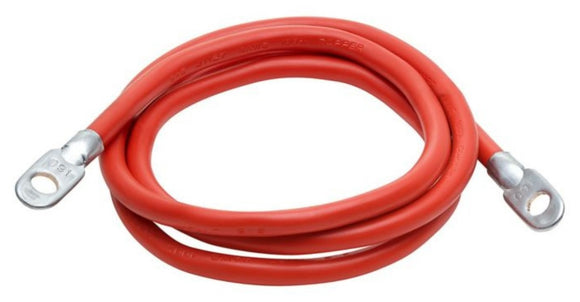 Traveller 1034 60 in. 4 Gauge Switch-to-Starter Battery Cable, Red, Color Coded