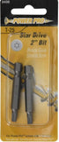 Hillman Fasteners 9498 2-Inch CD-T25 Star-Head Bit, 2-Pack