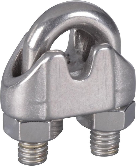 National Hardware 3/16 in. Wire Cable Clamp, Stainless Steel