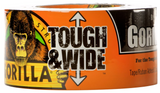 Gorilla Glue 105670 2.88 in. x 25 yd. Tough & Wide Gorilla Tape, Black