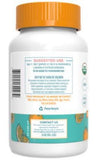 Organic Children's Vitamin C Gummies - 90 MG per Serving - Orange (60 Gummies)