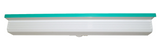 Jandy Zodiac 1102C 2' x 1" Sheer Descent Back Feed Waterfall Standard Clear Lip