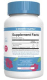 Sugar Free Magnesium Calm Gummies - Hibiscus (60 Count)