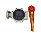 Praher 125863A Butterfly Valve 6" DN150 PVC Gray