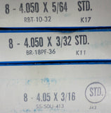 Sealed Power E-339K K0-9598 STD Kromex Ford Piston Ring Set Standard Vintage New - view 3