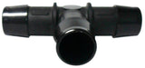 Goodyear 65643 "T" Nylon Hose Connector 3/4" OD for Fuel Vacuum Heater Hose
