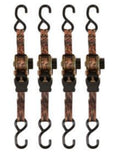 SmartStraps 1961 6 ft. Camo Retractable Ratchet, 500 lb., 4-Pack