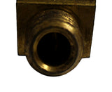 Big A 3-115420 Brake Line Elbow 1/4" X 1/8" Fitting Adapter Brass S-Shape