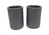 CANTEX 6141623 1/2" Schedule 40 PVC Coupling for Conduit Pipe, Set of Two (2)