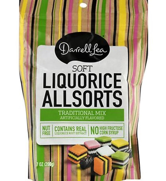 Darrell Lea 121572 Allsorts Mix Soft Eating Liquorice Candy 7 oz., 1-Pack