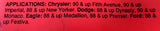 SPC 71122 Full Contact Rear Alignment Shim  1/4 Deg Camber or 1/8" Toe