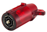 Hopkins Towing Solutions 48502 7-Blade LED Nite-Glow Trailer Side Connector