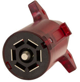 Hopkins Towing Solutions 48502 7-Blade LED Nite-Glow Trailer Side Connector