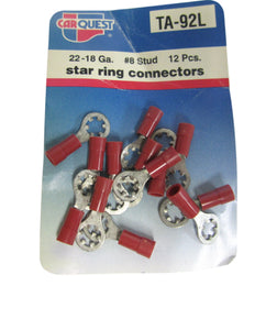 Carquest TA-92L TA92L 22-18 Gauge Star Ring Connectors Brand New!
