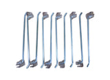 Big A (qty 10) Crossbar Peg Hooks Holders Merchandise Store Organizers 9" 223331