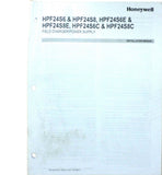 Honeywell HPF24S6 Hpf24S8 Hpf24S6E Hpf24S8E Hpf24S8E Hpf24S6C Hpf24S8C Manual